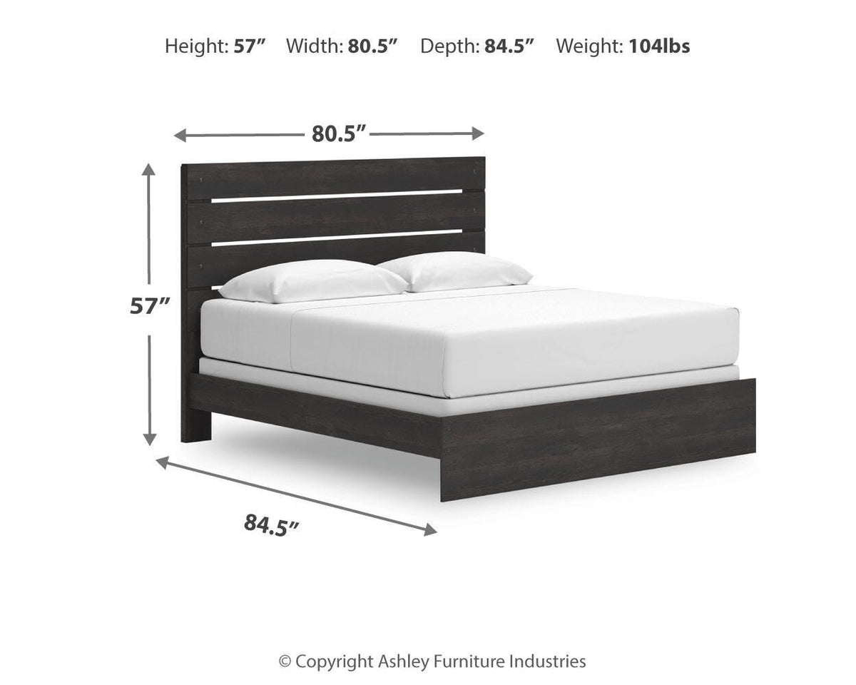 Hollivern Queen Panel Bed