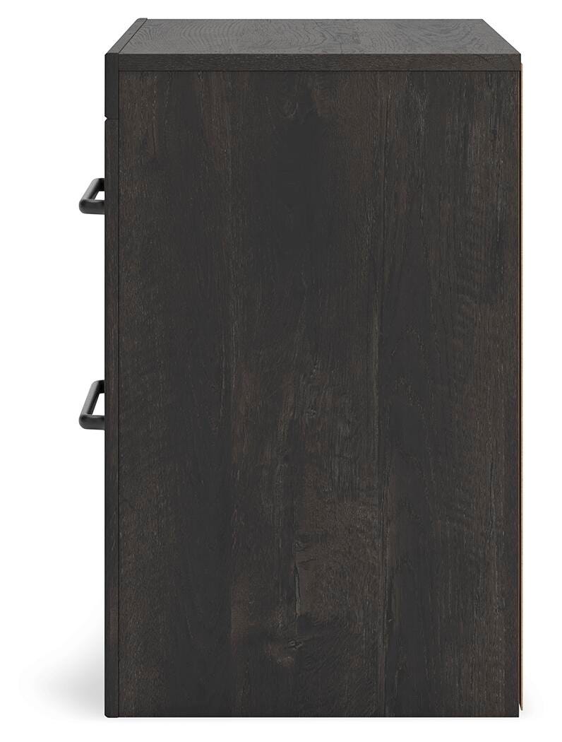 Hollivern Two Drawer Night Stand