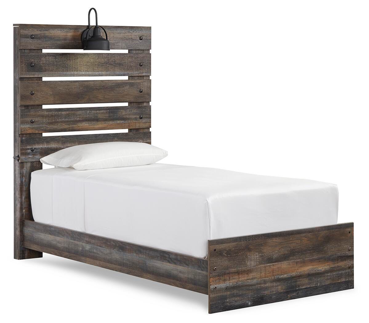 Drystan Panel Bed Set - Twin, Nightstand