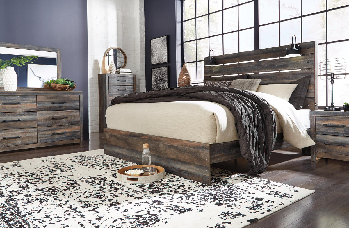 Drystan Queen Panel Bed