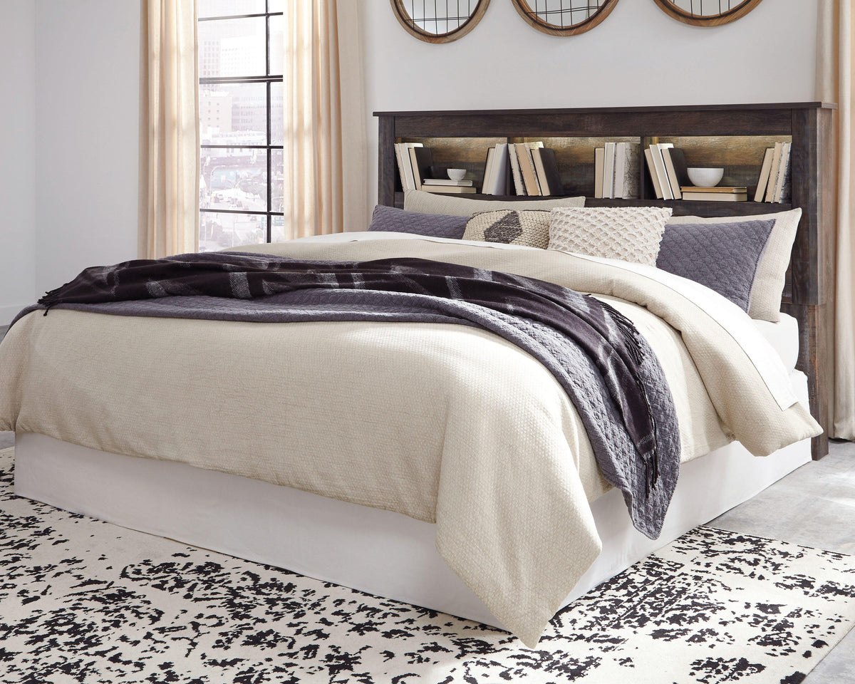 Drystan Bookcase Headboard - King/California King
