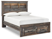 Drystan Bookcase Bed with 2 Storage Drawers - Full