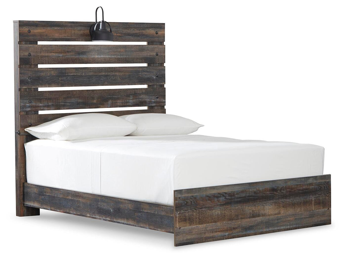 Drystan Panel Bed Set - Full, Dresser