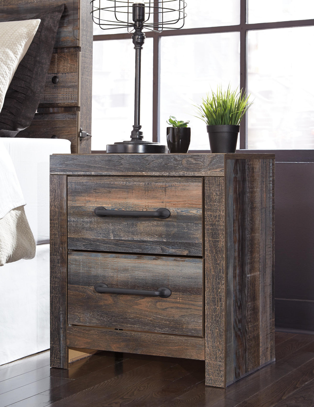 Drystan King Bookcase Storage Bed, Dresser and Nightstand