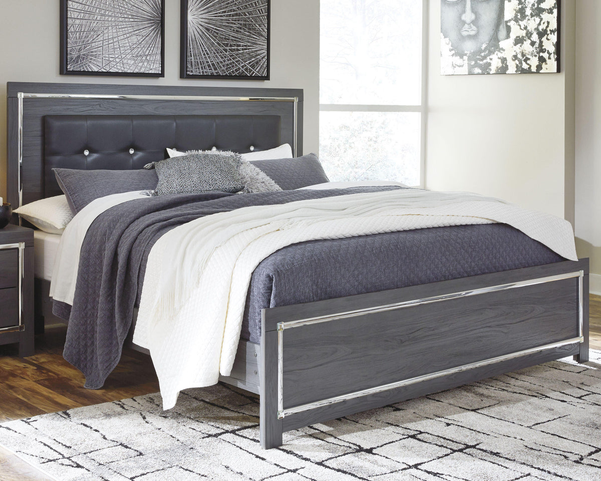 Lodanna Panel Bed - King