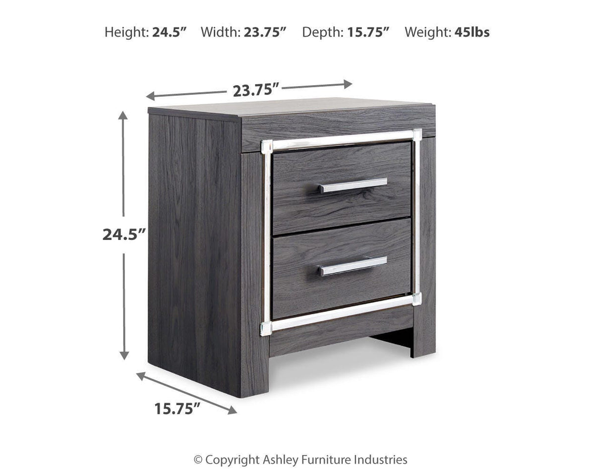 Lodanna Chest and Nightstand