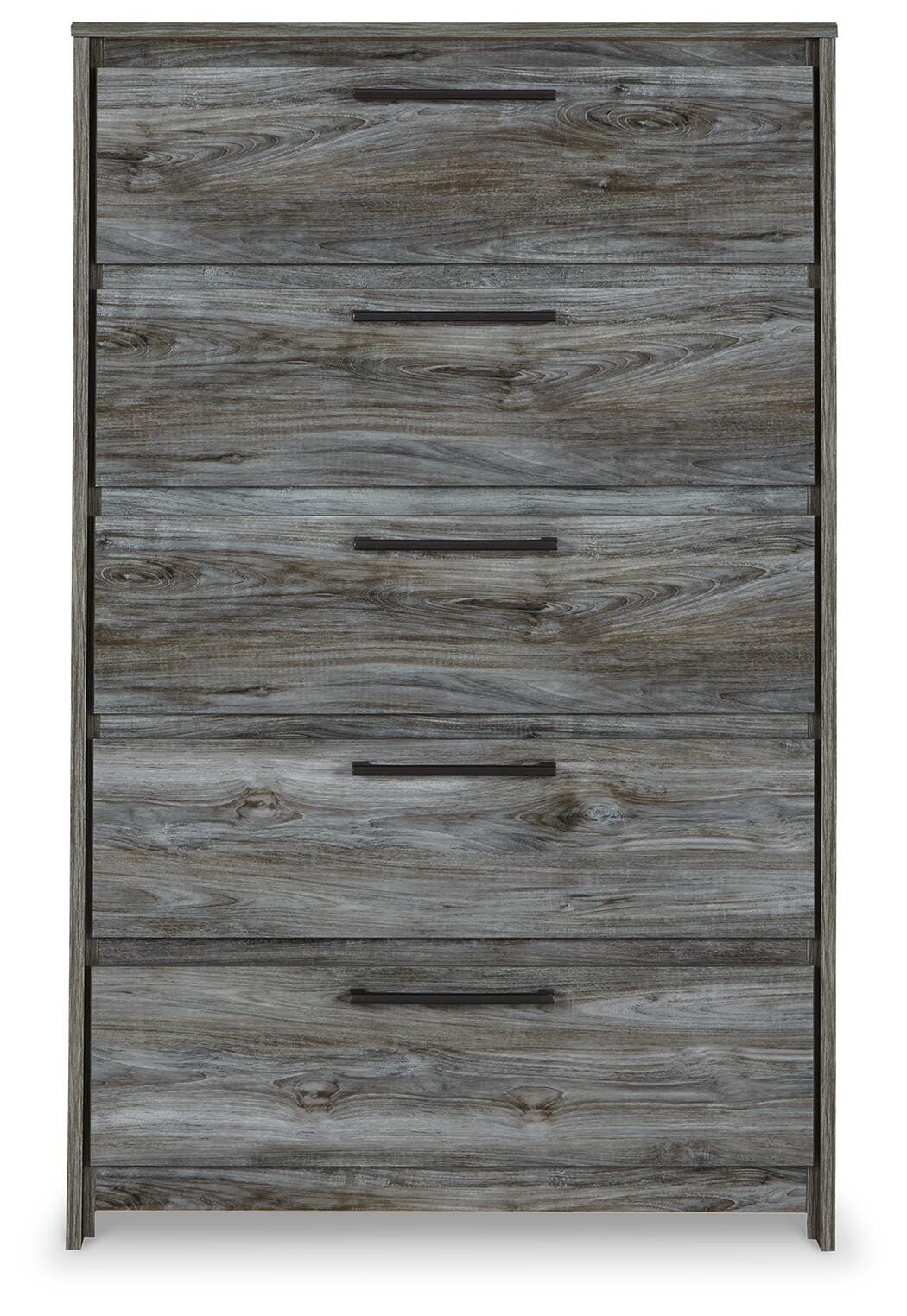Baystorm King Panel Bed, Dresser, Mirror, Chest and Nightstand