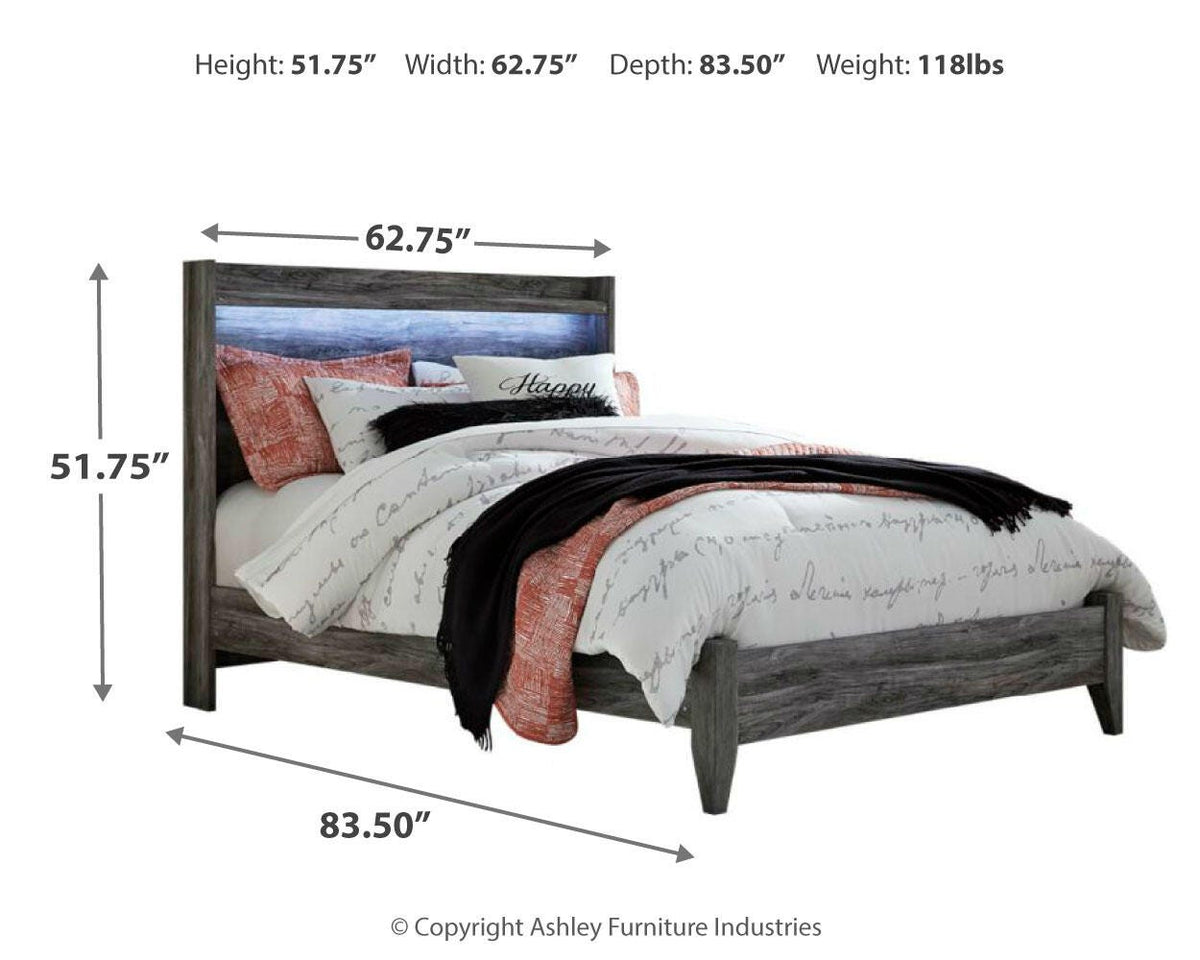 Baystorm Queen Panel Bed and Chest