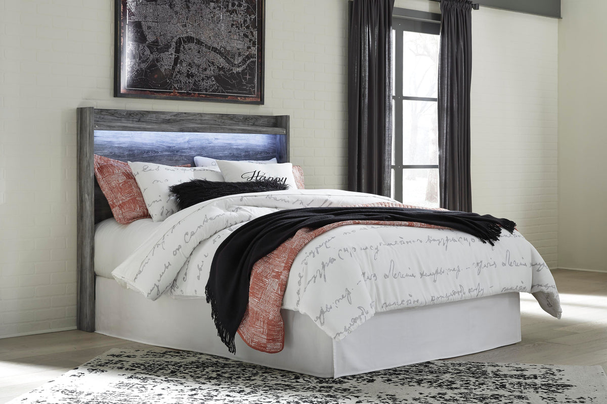 Baystorm Queen Panel Headboard, Dresser, Mirror, Chest and Nightstand
