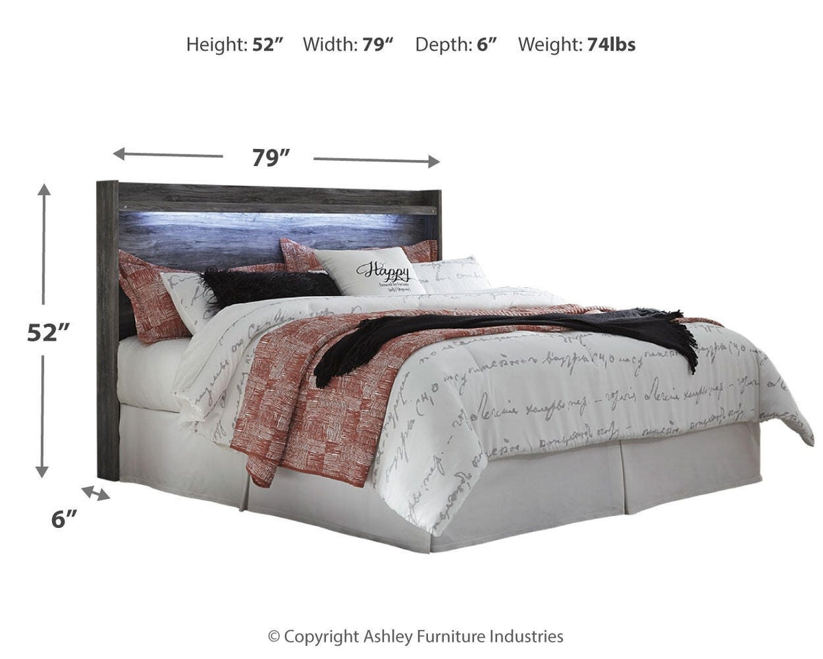 Baystorm Panel Headboard - King