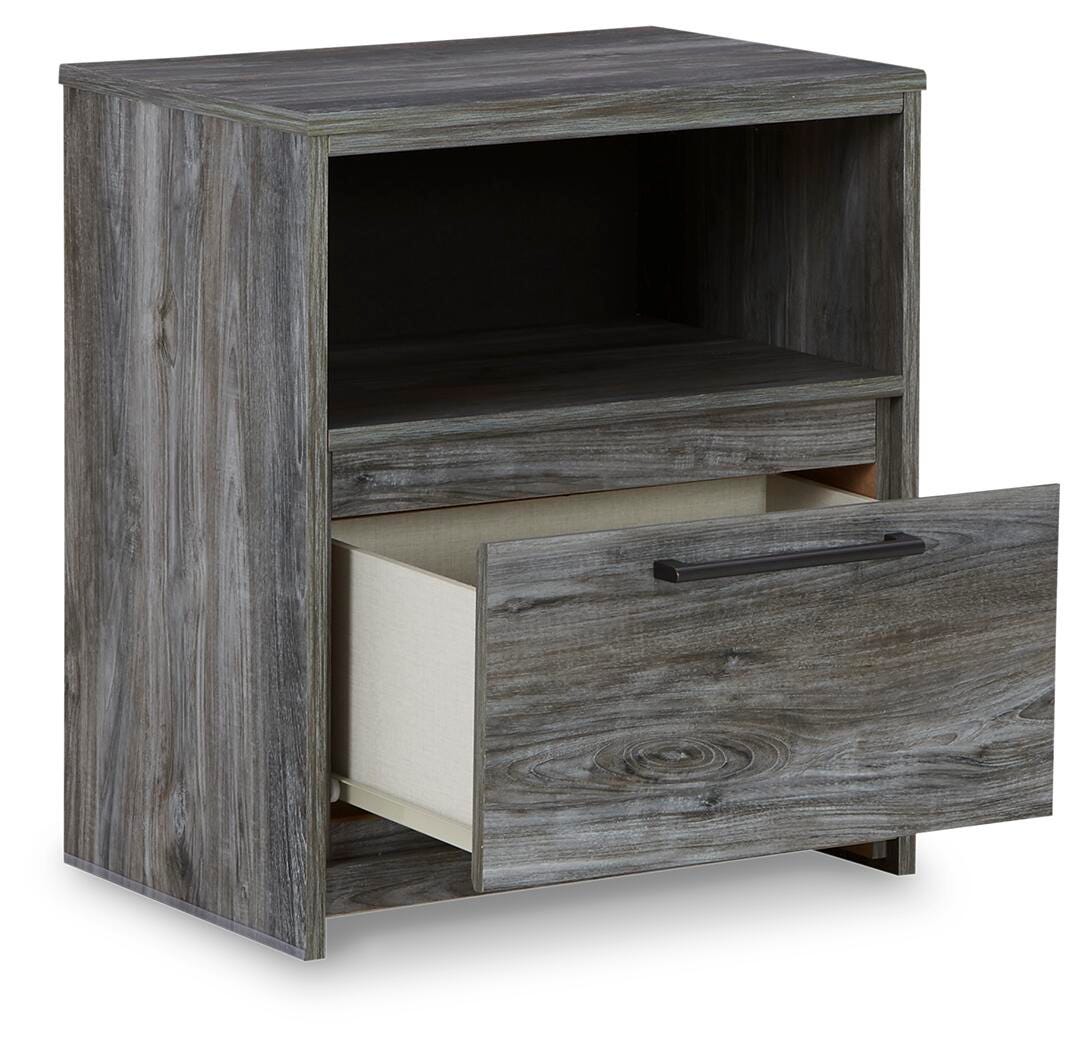 Baystorm King Panel Storage Bed, Dresser, Chest and 2 Nightstands