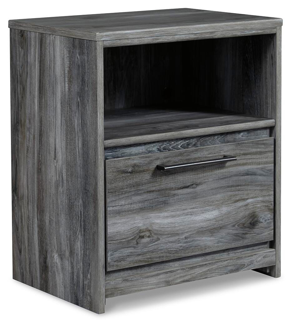 Baystorm King Storage Bed, Dresser, Mirror, Chest and Nightstand