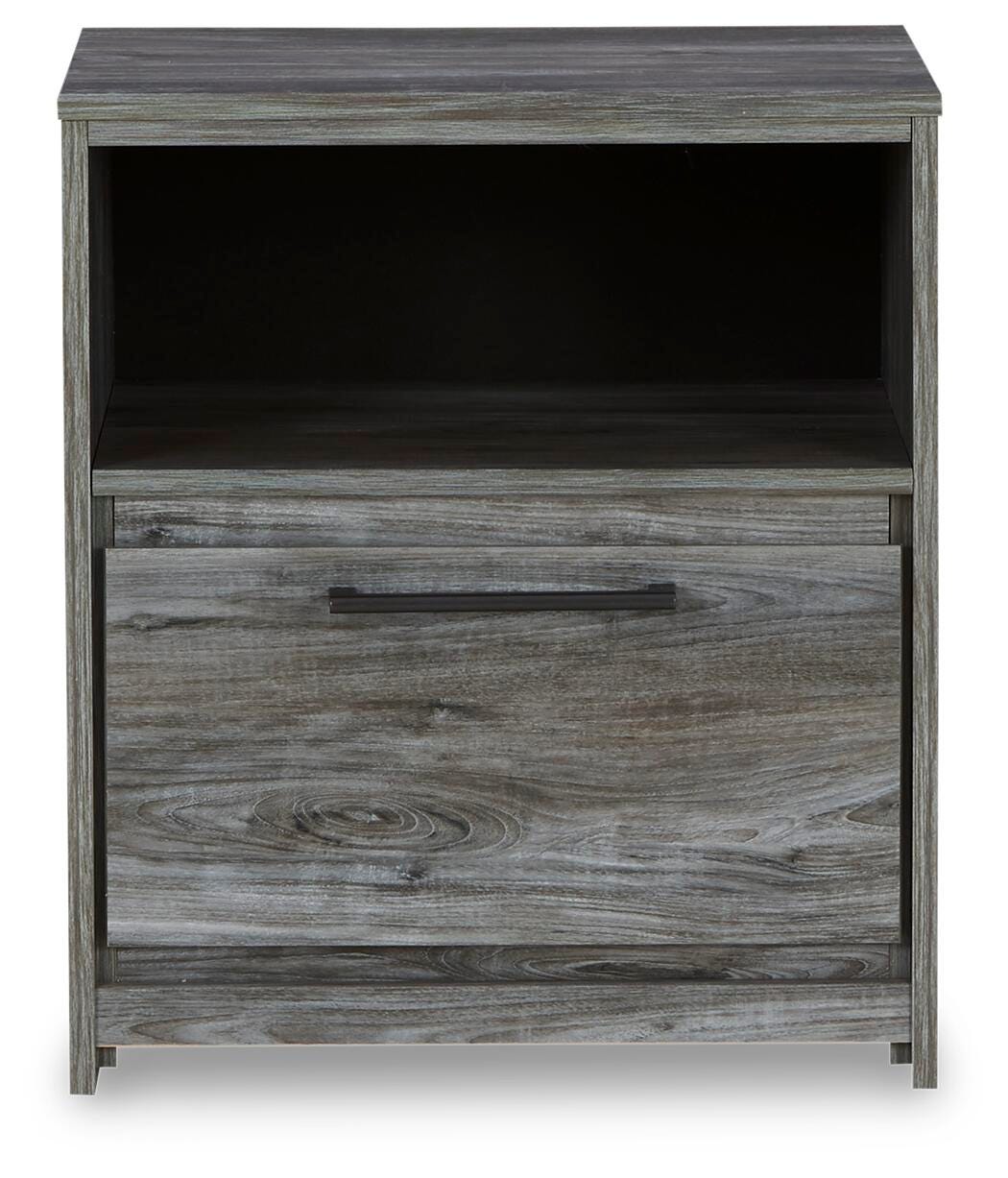 Baystorm King Panel Bed, Dresser, Mirror, Chest and Nightstand