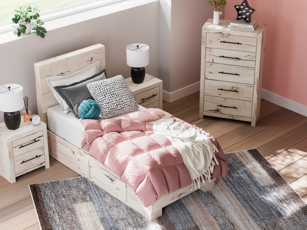 Lawroy Queen Panel Bed with Storage