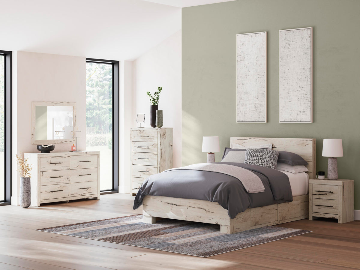 Lawroy Panel Bed with Storage - Queen