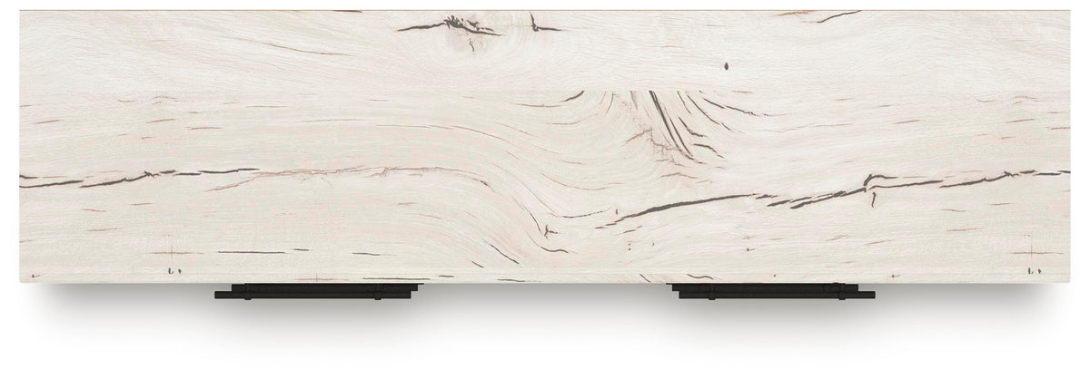 Lawroy King Panel Bed with Storage and Dresser