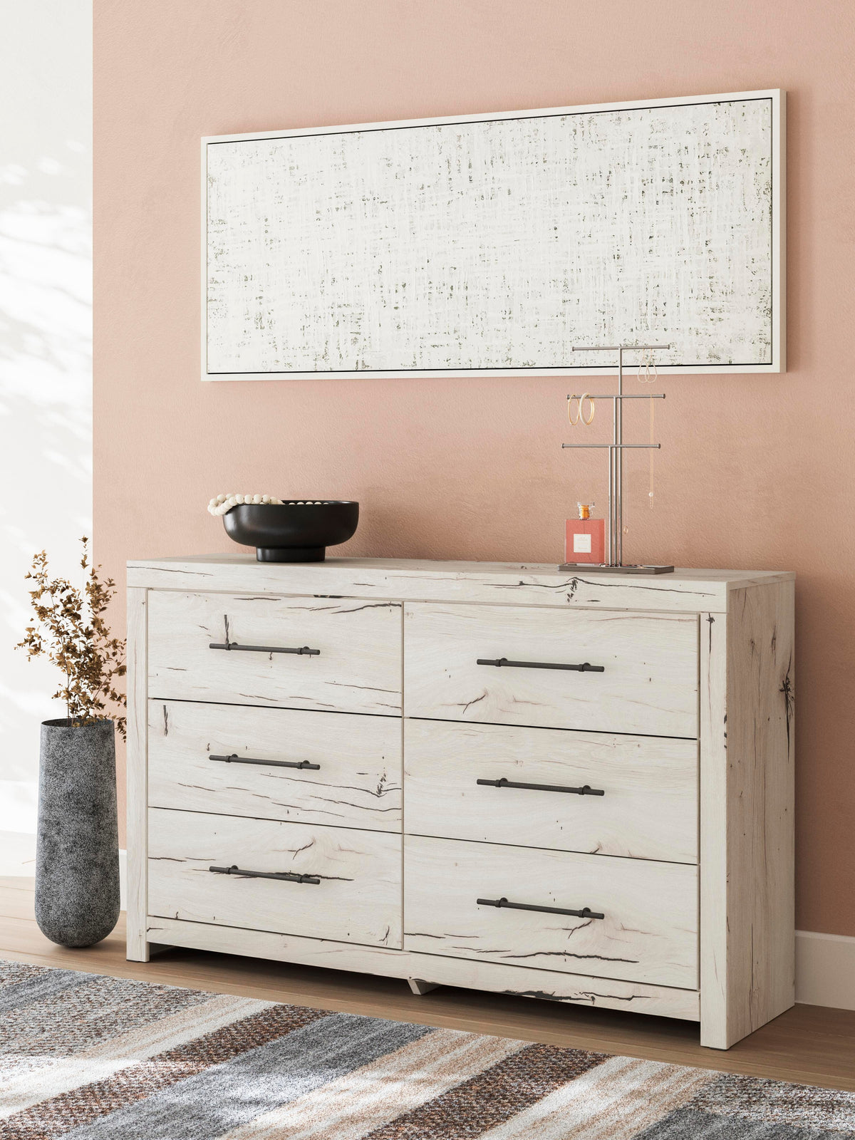 Lawroy Queen Storage Bed, Dresser and Nightstand