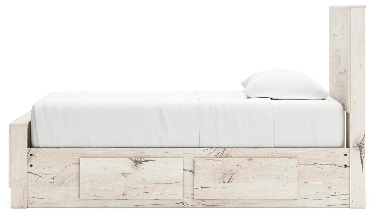 Lawroy Panel Bed with Storage - Twin