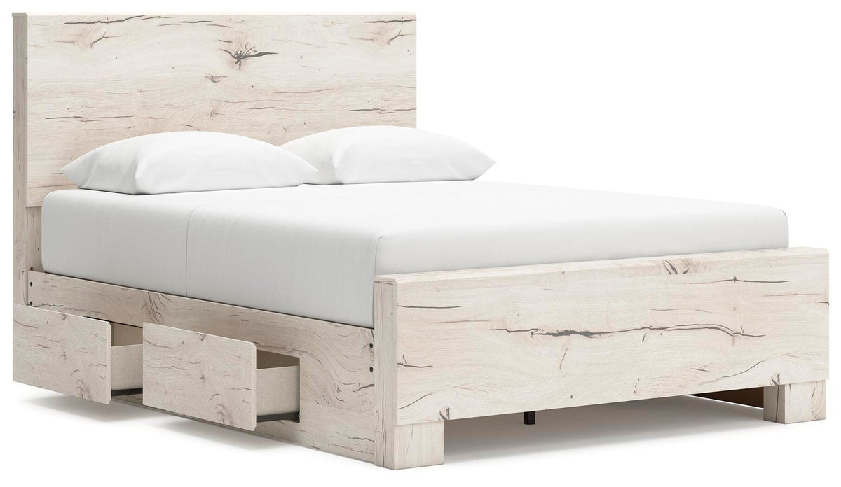 Lawroy Panel Bed with Storage - Queen