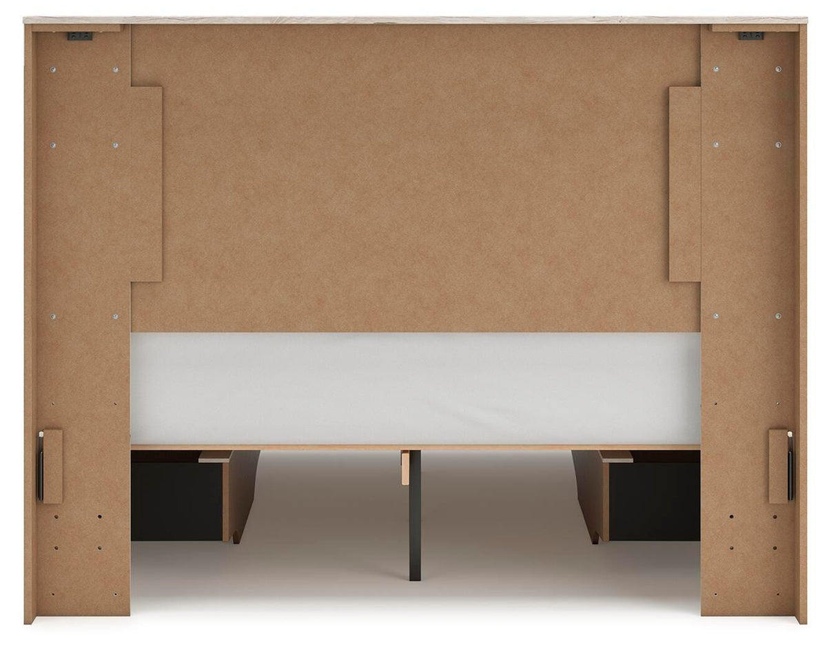 Lawroy Panel Bed with Storage - Full