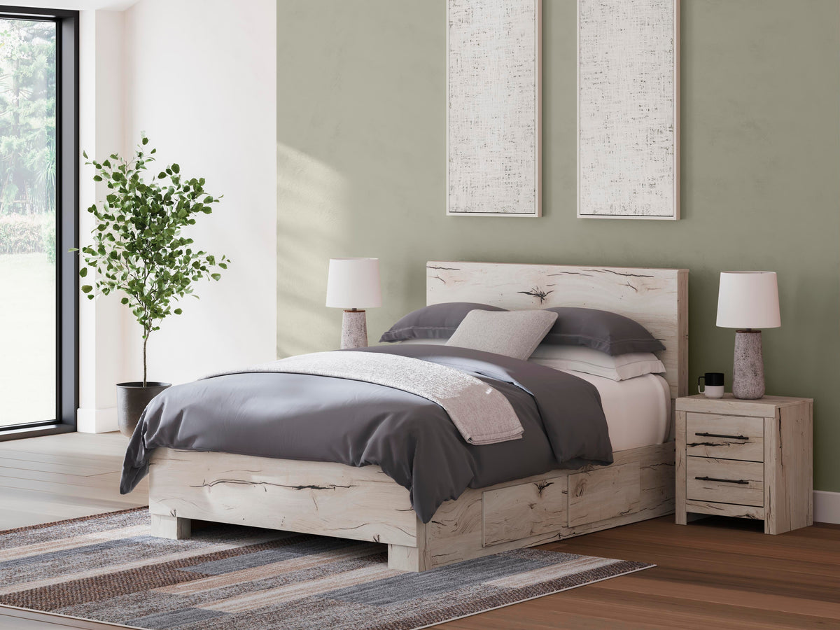 Lawroy Panel Bed with Storage - Full