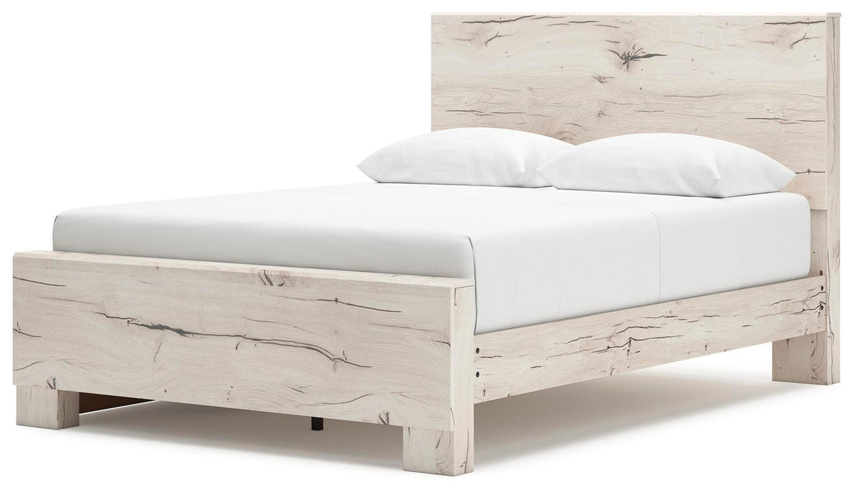 Lawroy Queen Panel Bed with Storage, Dresser, Mirror, Chest and 2 Nightstands