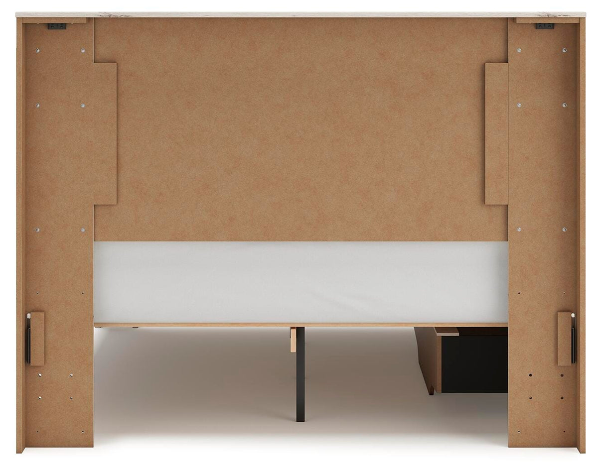 Lawroy Queen Panel Bed with Storage