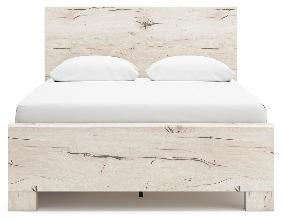 Lawroy Queen Panel Bed with Storage, Dresser, Mirror, Chest and 2 Nightstands