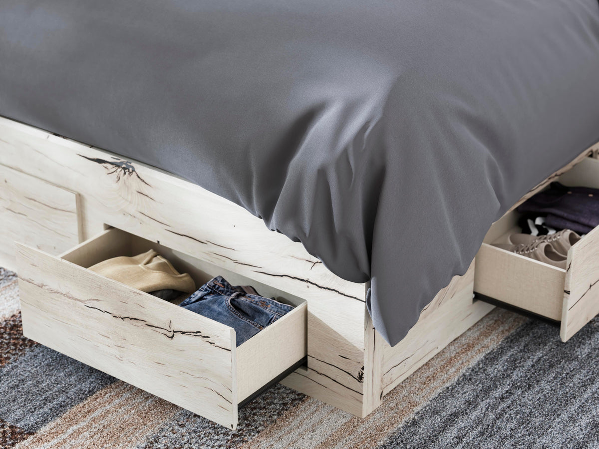 Lawroy Queen Panel Storage Bed and Dresser