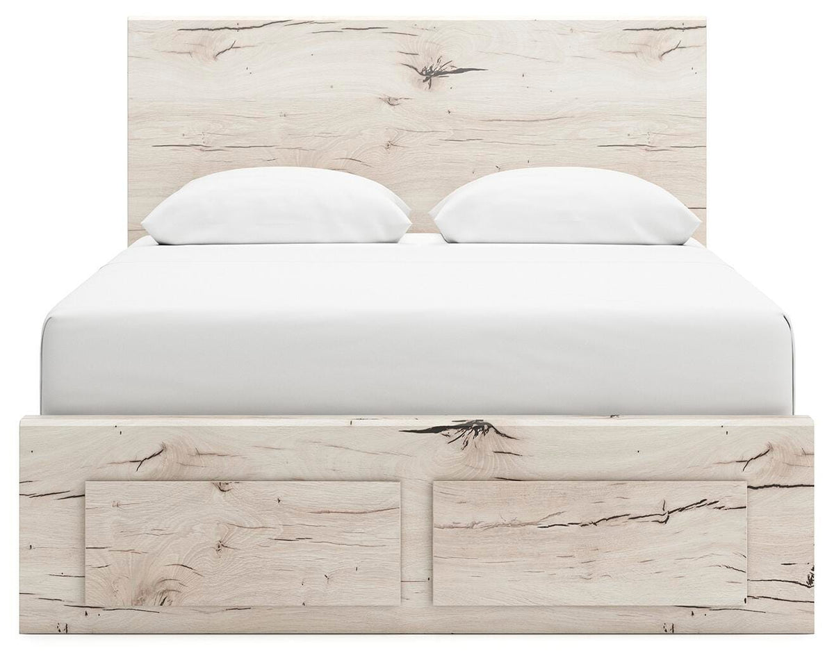 Lawroy Queen Storage Bed, Dresser and Nightstand