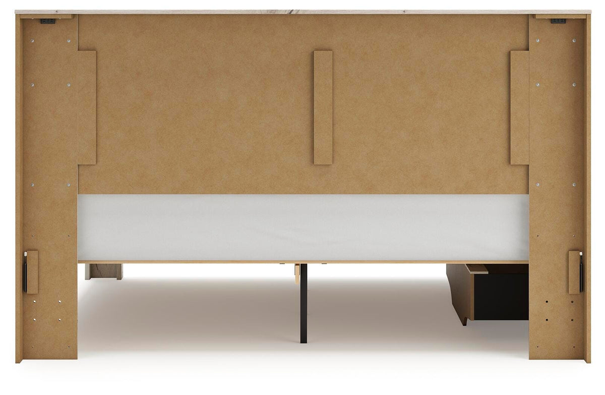 Lawroy Queen Panel Bed with Storage