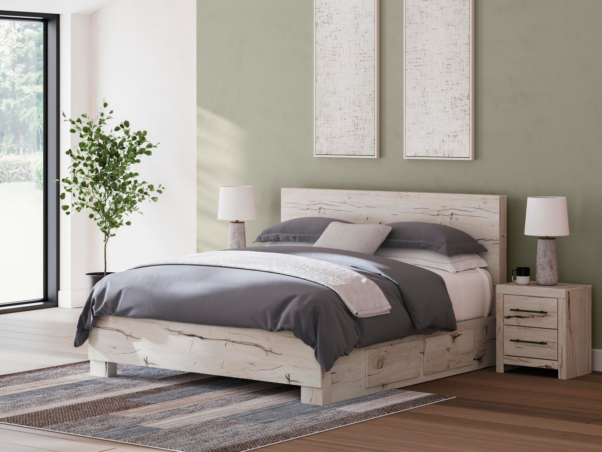 Lawroy Queen Panel Bed with Storage