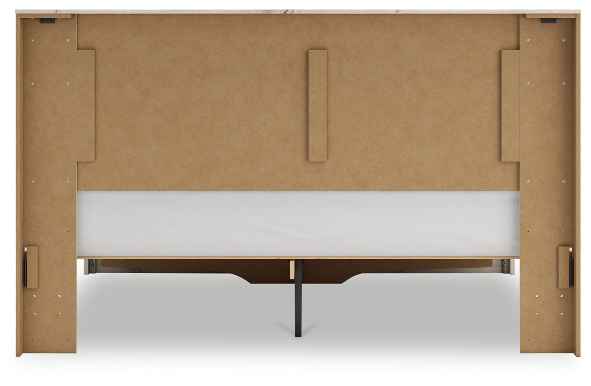 Lawroy King Storage Bed, Dresser and Nightstand