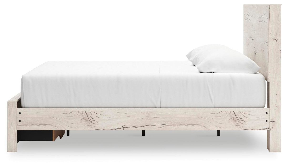 Lawroy King Storage Bed, Dresser and Nightstand