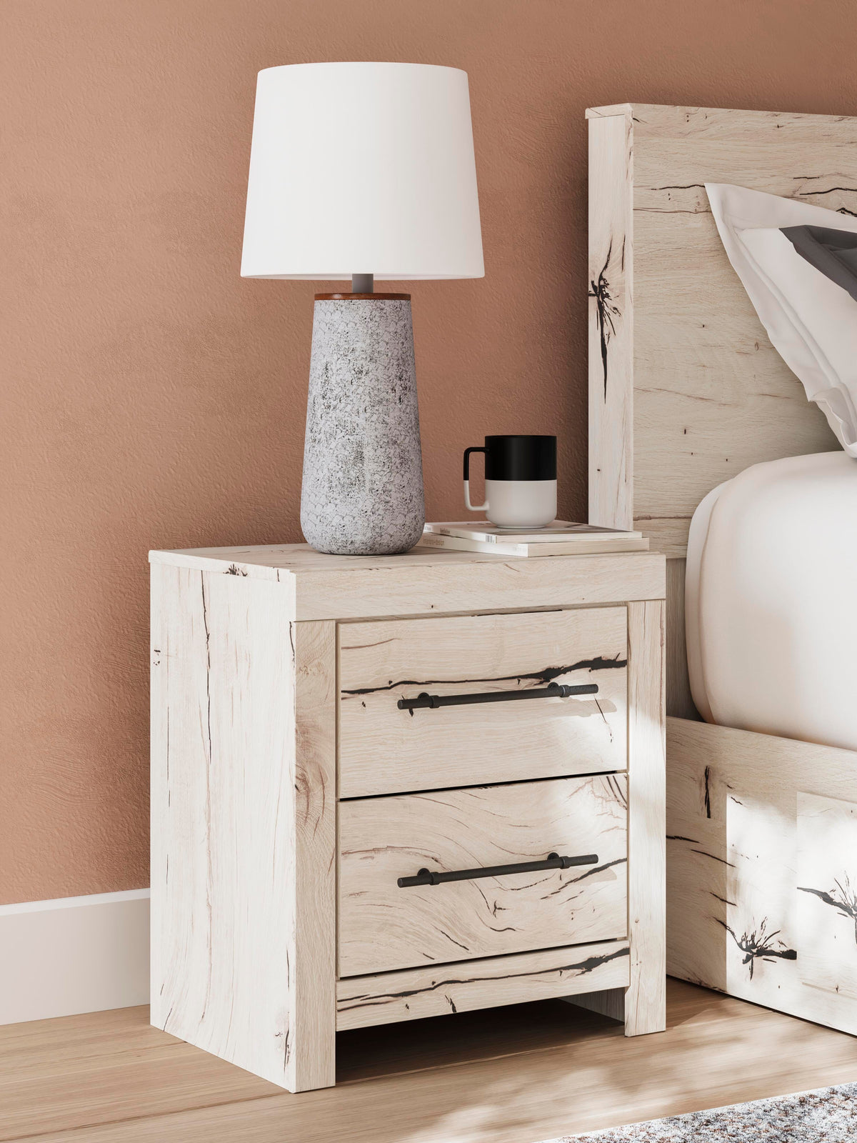 Lawroy Full Storage Bed, Dresser and Nightstand