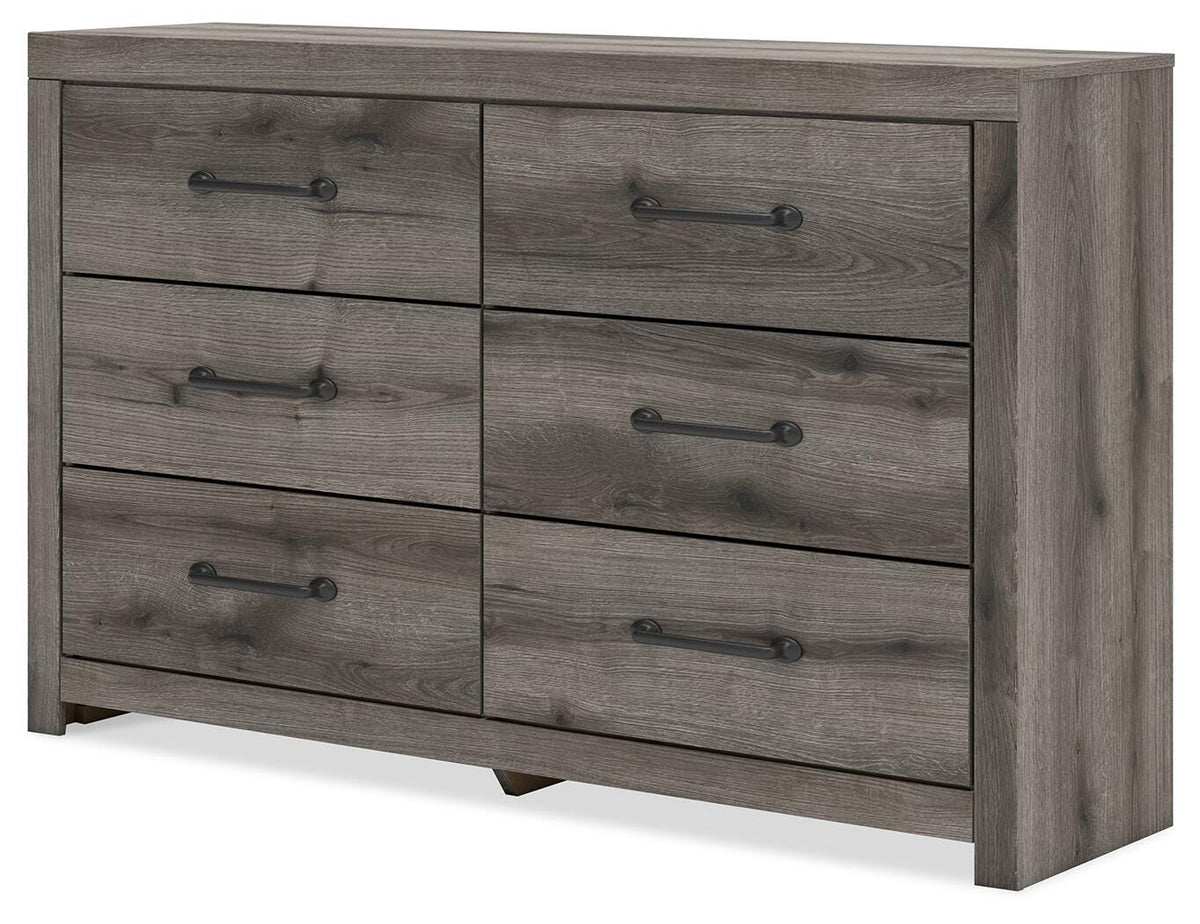 Graystorm Panel Bed Set - Full, Dresser