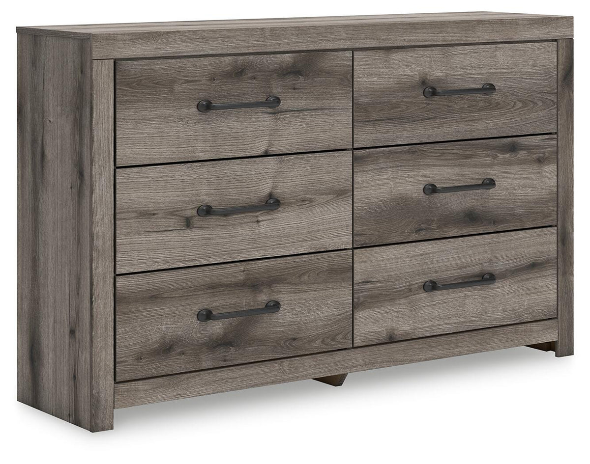 Graystorm Panel Bed Set - Full, Dresser