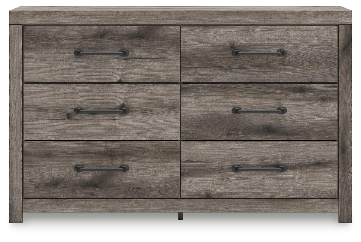 Graystorm Panel Bed Set - Full, Dresser