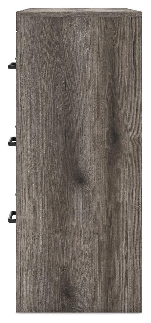 Graystorm Panel Bed Set - Full, Dresser