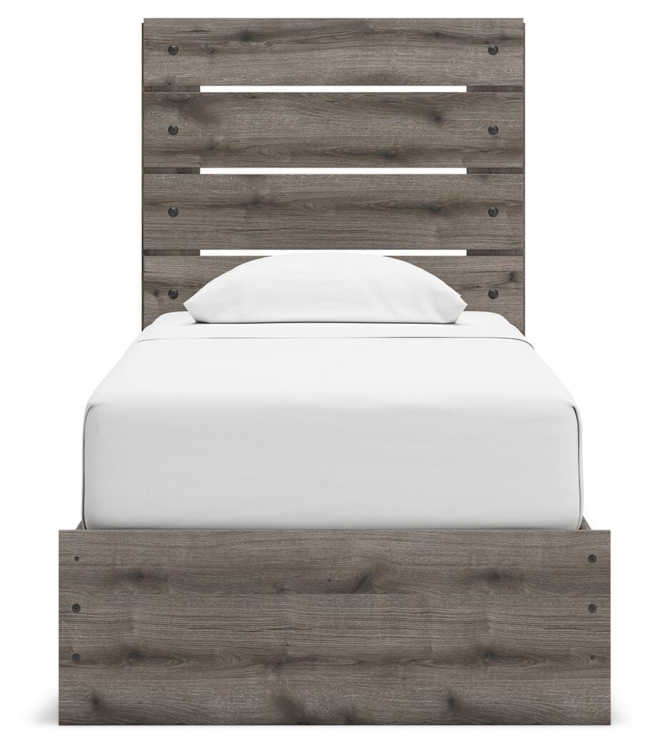 Graystorm Queen Panel Storage Bed