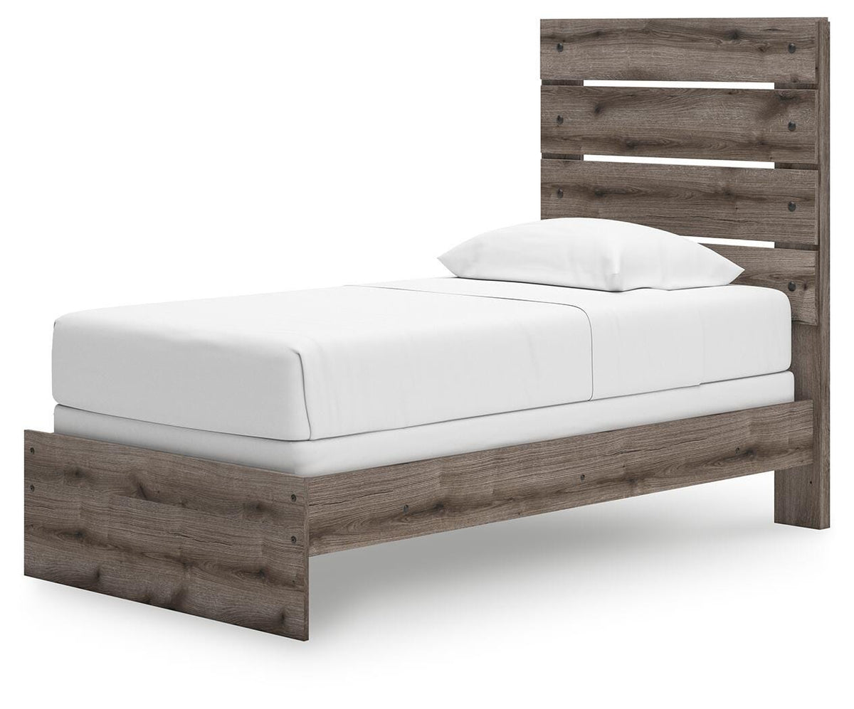 Graystorm Queen Panel Bed