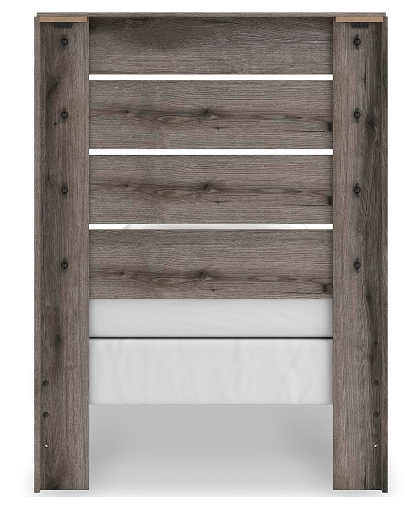 Graystorm Queen Panel Bed