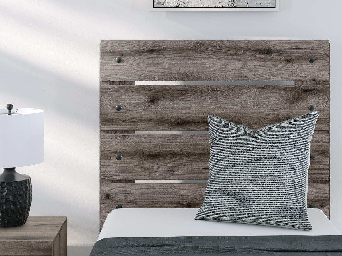 Graystorm Queen Panel Bed