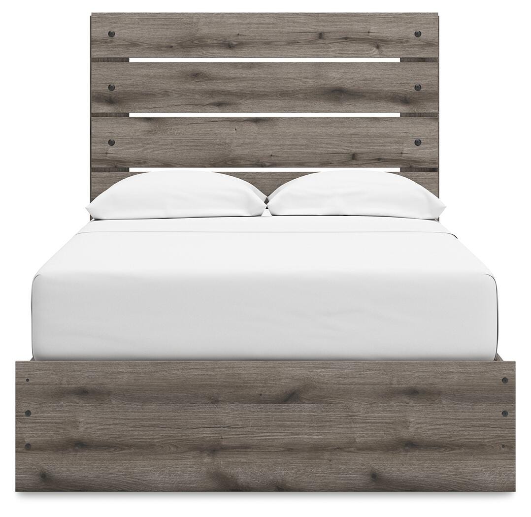 Graystorm Queen Panel Storage Bed