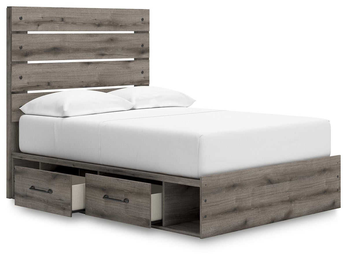 Graystorm Queen Panel Bed with Storage