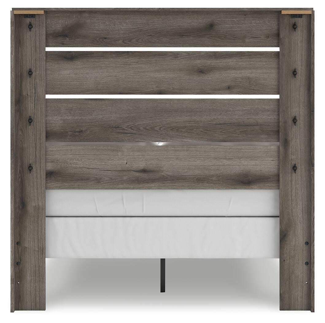 Graystorm Queen Panel Bed