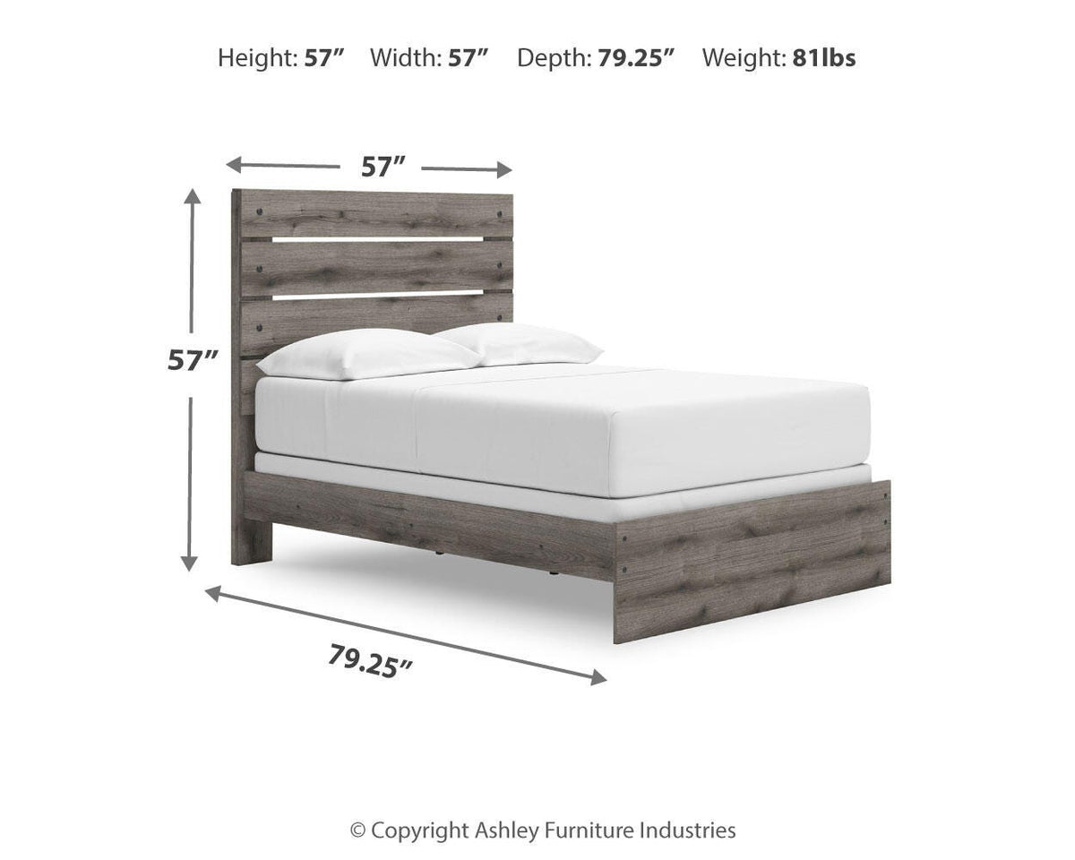 Graystorm Queen Panel Bed