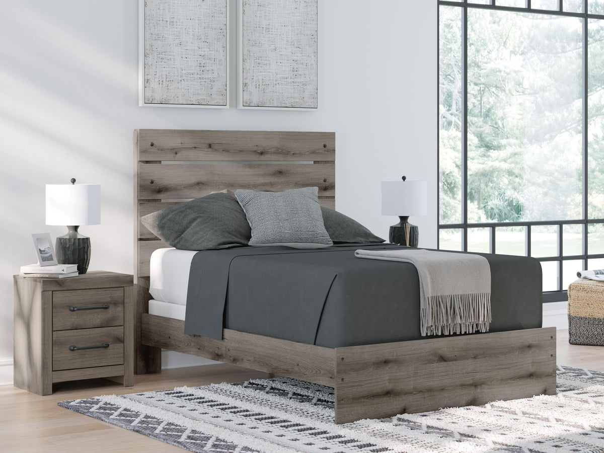 Graystorm Queen Panel Bed