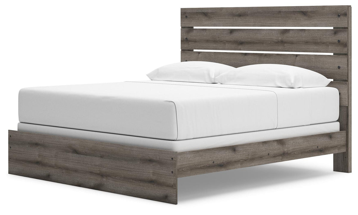 Graystorm Queen Panel Bed