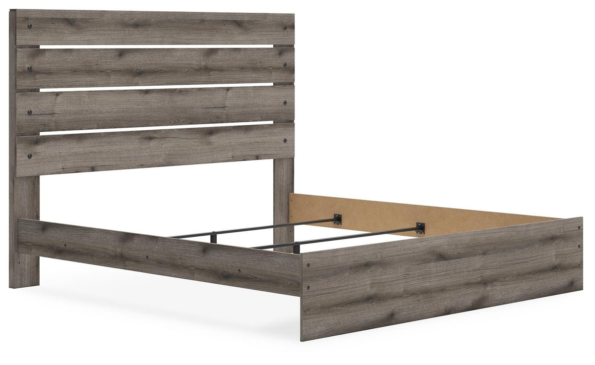 Graystorm Queen Panel Bed